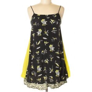 Bird Black and Yellow Women's Top